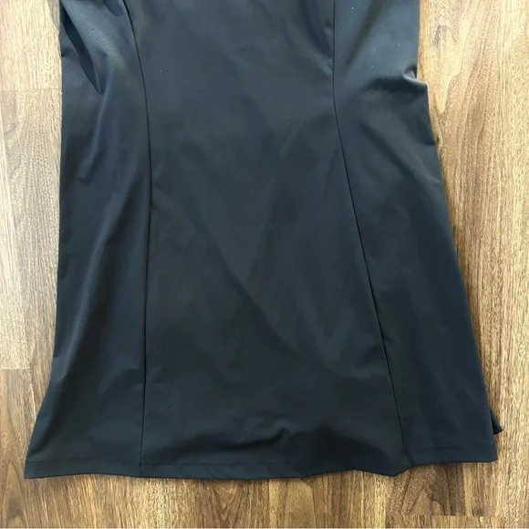 OUTDOOR VOICES Black One Shoulder Athletic Dress Built-in Shorts Activewear | L - Picture 5 of 10